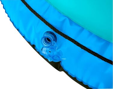 Кільце для плавання Bestway Hydro-Force зі спинкою White Cap Rider Ø 119 см