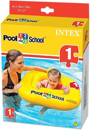 Пляжні іграшки Intex 56587EU Deluxe Baby Float, різнокольорові