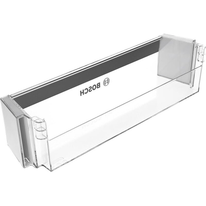Полиця для пляшок, сумісна з Bosch 00748045, 438x98 мм для дверцят холодильника