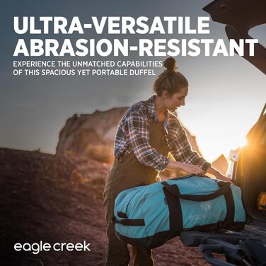 Надлегка туристична сумка для кемпінгу та відпочинку на природі, що протирається, червона глина 91 см Red Clay