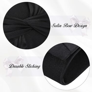 Чорний атласний клатч для вечірнього вбрання з бантом та плісе для наречених