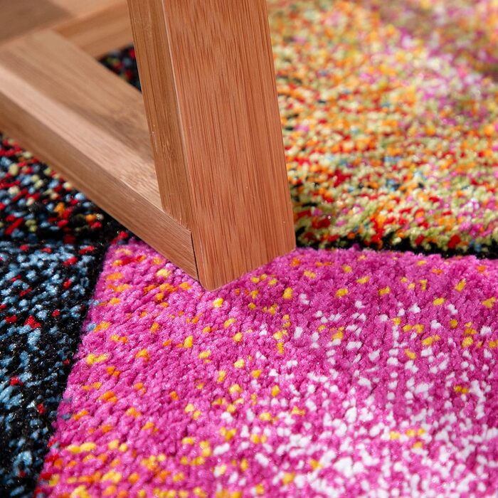 Килим Paco Home Килим для вітальні дитячої кімнати з коротким ворсом сучасний 3D вигляд картатий геометричний візерунок, розмір120