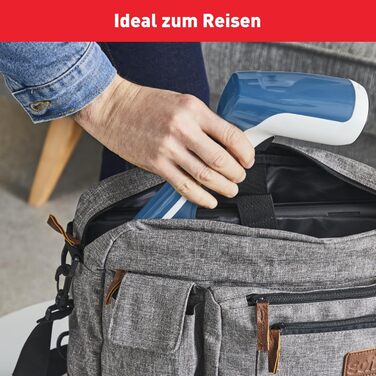 Легка конструкція час нагріву 15 секунд 1300 Вт безперервна подача пари 20 г/хв. бактерицидна 70 мл 18,4 x 10,6 x 30 см Біла/Синя