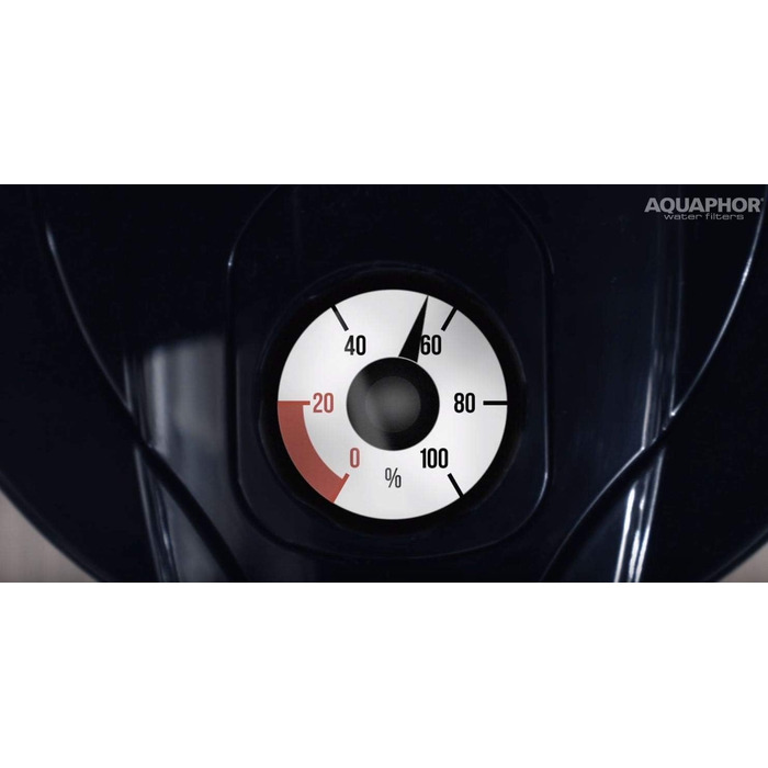 Фільтр для води Aquaphor Onyx, 4,2 л, з магнієм для здорового серця, чорний