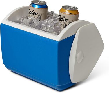 Сумка-холодильник IGLOO Playmate 6 л культова міні-сумка-холодильник з поворотною кришкою, легка та міцна, ідеально підходить для роботи, кемпінгу, пікніків та активного відпочинку, синя 6 л
