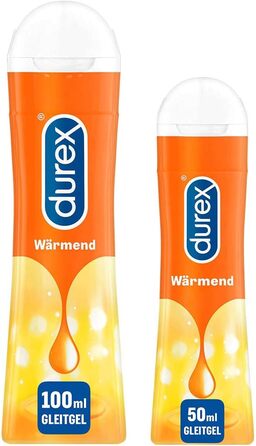 На водній основі з зігріваючим ефектом Durex Play Warming 100 мл і 50 мл в практичній дозуючій пляшці