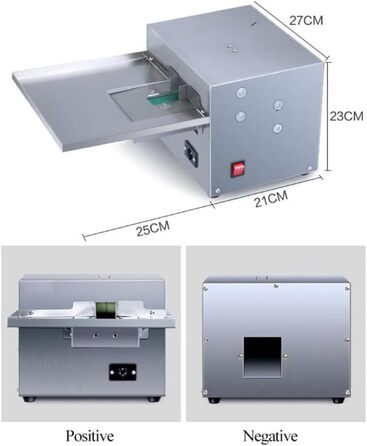 Комерційний різак з нержавіючої сталі потужністю 60 Вт, автоматична машина для різання каштанів, комерційна машина для подрібнення каштанів з 15-25 кг / год, для багатьох розмірів каштана