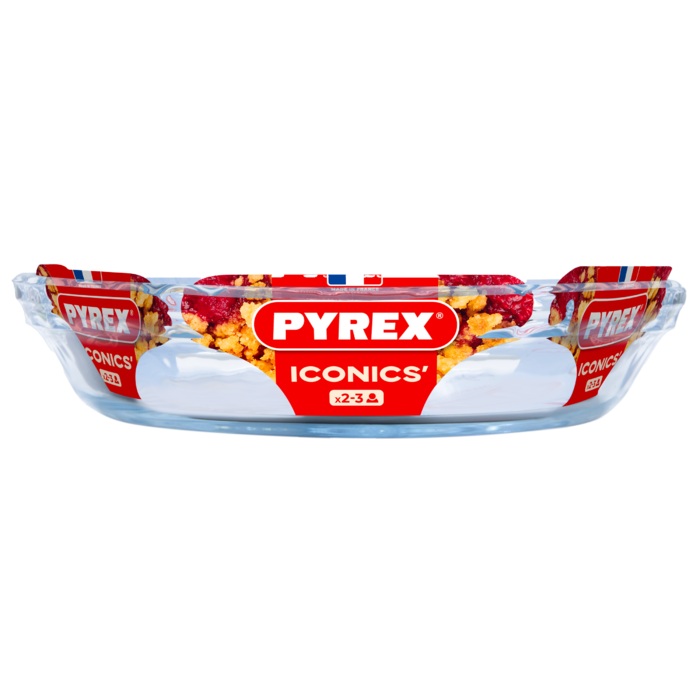 Форма для випічки Pyrex 26х23 см 1.3 л, боросилікатне скло