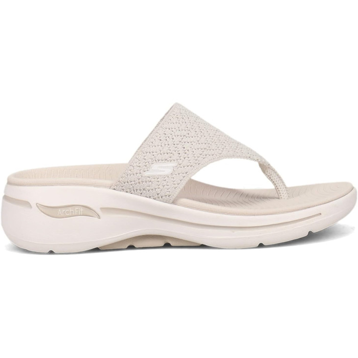 Взуття для відпочинку Skechers Damen Go Walk Arch Fit Weekender Sandale 38 EU з натурального текстилю