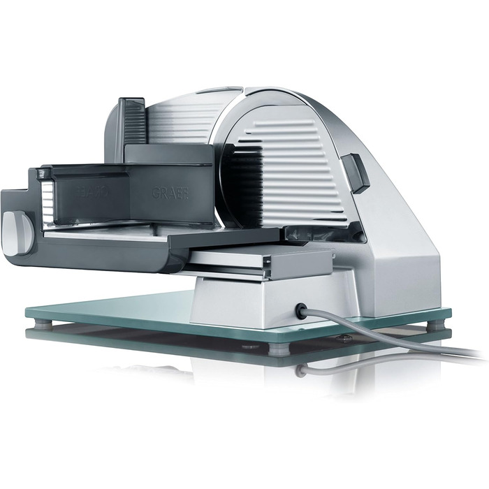 Харчова нарізка Graef Master M20 M20EU нержавіюча сталь, срібло