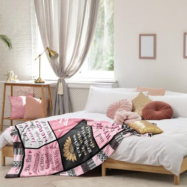 Подарунки для найкращих друзів, подарунок на день народження для найкращих друзів, подарунки на ковдру-обійми для дівчини, подарунки для жінок, сестри, колеги, дружини та матері на ковдру на день народження 130x150 см ОБІЙМИ 150x130 см