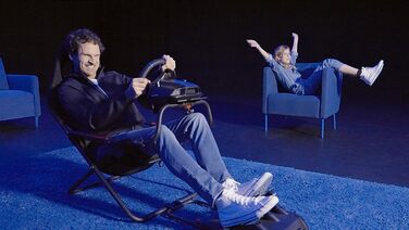 Кокпіт PLAYSEAT Challenge SIM Racing Складаний Для першокласних SIM-перегонів будь-коли та будь-де Сумісний з усіма кермами та педалями Підходить для ПК та консолі Видання Actifit