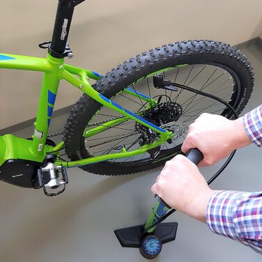 Насос для підлоги FISCHER Volume Plus, 73 см, до 5,5 бар, метал/пластик, сірий (або комбінований)