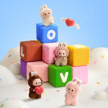 Серія Монстри з значками для кохання вінілова плюшева коробка для сліпих (Нова Зеландія), колекційні іграшки Labubu, подарунки на свята та день народження для дівчаток та хлопчиків, окрема коробка