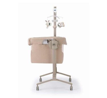 Дитяче ліжечко CAM Il mondo del bambino Дитяче ліжечко Cullami Доступні інші кольори Має функцію гойдання 8 регульованих положень висоти, Колір Бежевий