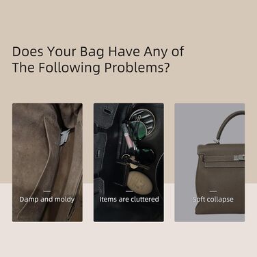 Організатор для сумок ZYZii, Організатор для сумок преміум-класу з шовку Perfect Fit Kelly Pochette/Mini/20/25/28/32/35/40, Розкіш