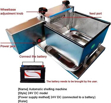 Електрична машина для лущення гороху Напівавтоматична машина для лущення гороху Комерційна машина для лущення гороху Домашня машина для лущення горохових бобів