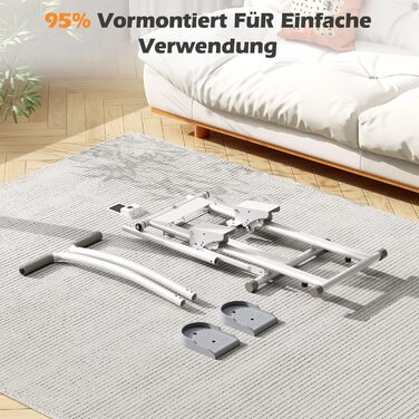 Портативний крос-трейнер, вертикальний тренажер для скелелазіння CEIEVER з регульованими педалями, вантажопідйомність 150 кг, складний степер для сходів із РК-дисплеєм інструментів для домашніх тренувань, тренажерний зал