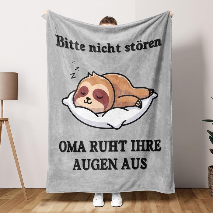 Подарунки на день народження бабусі Niyewsor, фланелева ковдра - подарунки для бабусі, найкращий подарунок бабусі від онука, подарунок на день народження бабусі