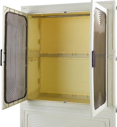 Дитяча шафа, складна, портативна, шафа для зберігання дитячого одягу, багатофункціональний органайзер для дитячих костюмів для спальні, дитячої кімнати, міцний матеріал PP.