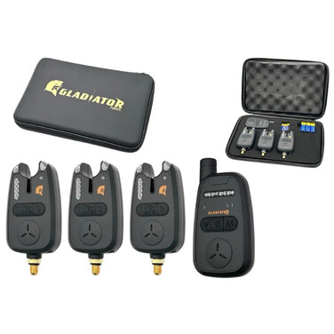 Набір сигналізаторів GLADIATOR RF298 3+1 Black з пейджером