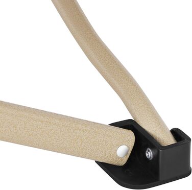 Розкладне кемпінгове ліжко Yaheetech з матрацом, гостьове ліжко з сумкою для перенесення та бічною кишенею, 191 x 67 см, садовий шезлонг, вантажопідйомність до 150 кг, сірий матрац чорний каркас ліжка