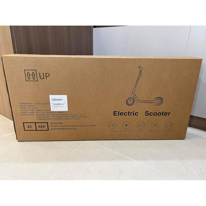 Електросамокат 3 PRO, складаний, чорний, 40 км запас ходу