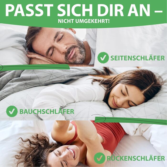 Подушка преміум-класу Welldora 80x80 см, регульована по висоті 100 пухові волокна та пір&39я Ергономічні інновації регулюється від жорсткої до м&39якої Подушка медично протестована, сертифікована Oeko-Tex у Німеччині 80 x 80 см