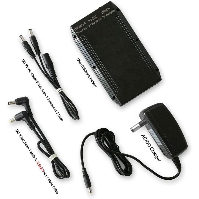 Вихід 9V та USB E2D1, 12V 8300 mAh 100Wh
