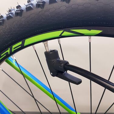 Насос для підлоги FISCHER Volume Plus, 73 см, до 5,5 бар, метал/пластик, сірий (або комбінований)