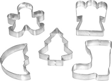 Набір різдвяних формочок для печива 5 шт Grizzly