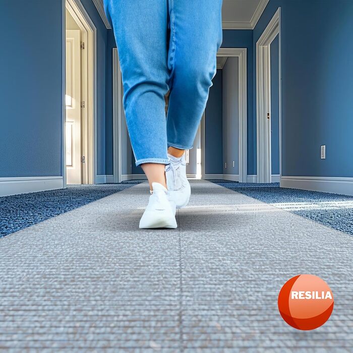 Килимова доріжка з високим ворсом RESILIA пластиковий вініловий захисний килим та килимок, водонепроникний, прозорий, 68 см завширшки x 180 см завдовжки, зроблено в США, 69 x 183 см (доріжка), безбарвна