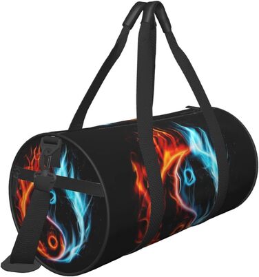 Спортивна дорожня сумка Інь-Янь, унісекс, для фітнесу та подорожей