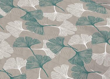 Покривало BIANCHERIAWEB на весну, літо, 100 бавовна, дизайн Папороть Гінко Ботаніко