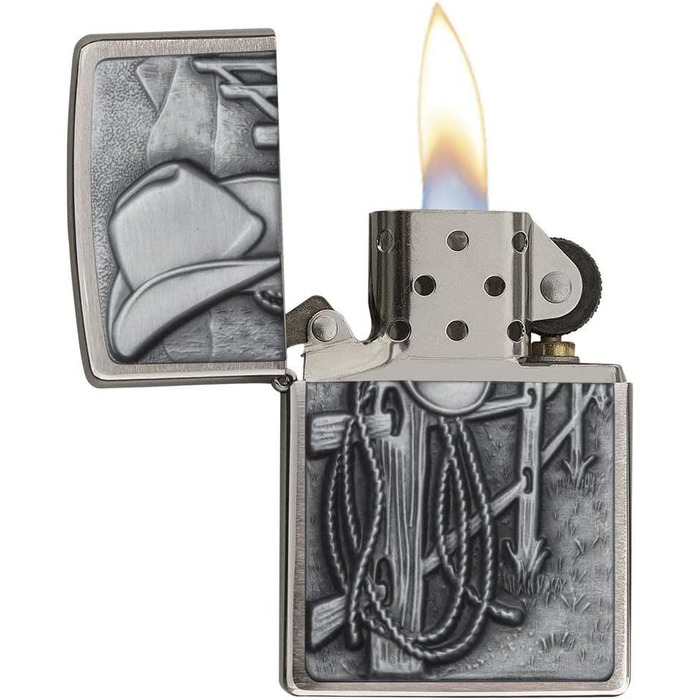 Запальничка  Zippo Матовий хром