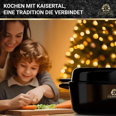 Чавунна жаровня з кришкою - емальована каструля бл. 10л - чавунна каструля овальна - 8,6кг жаровня з кришкою індукційна - каструля