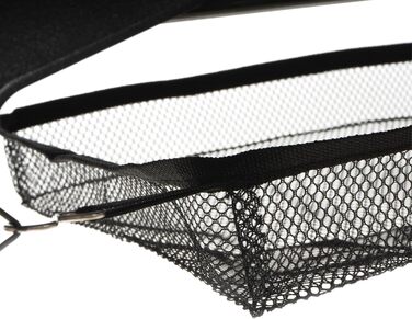 Складаний кемпінговий стіл CampFeuer 90,5 x 51,5 см Складаний стіл з сумкою для перенесення, садовий стіл, дорожній стіл Складаний стіл з регульованою висотою, вуличний стіл, бічний столик Балконний стіл, багатофункціональний стіл (чорний)