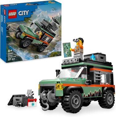 Конструктор LEGO City Offroad Off-Road Vehicle 60447, 221 деталь, позашляхова тематика