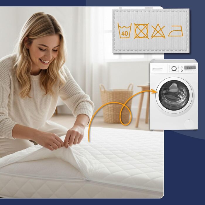 Матрац для дитячого ліжка, 70x140 см, підходить для дитячих ліжечок, дорожніх ліжечок, приліжкових ліжечок та колисок, дитячий матрац для немовлят та дітей, 70 x 140 см, сертифікований Oeko-Tex, 70x140 см з чохлом