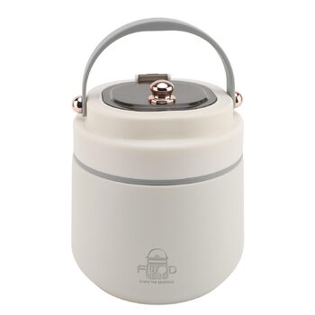 Вакуумно-ізольований контейнер для їжі з ложкою та паличками для їжі міцна ізоляція для офісу та школи.