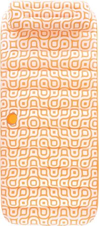 Надувний матрац Bestway з оксамитовою поверхнею, 169 x 77,5 x 30,5 см, 1 особа, ПВХ, 2 повітряні камери, оксамитова поверхня, вбудований тримач для напоїв, запобіжний та швидкознімний клапан, латка для ремонту