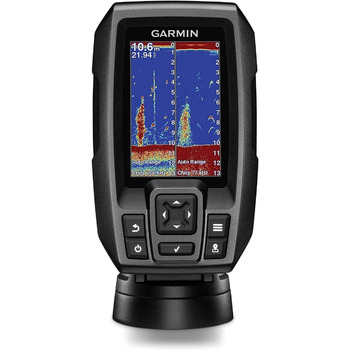 Датчик Garmin Chirp-fishfinder Striker 4, з двопроменем і GPS, чорний, OneSize, 0753759147020