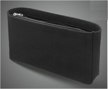 Вставка-органайзер для сумки Lckaey для NiKi22 28 32 Вставка для фінішної обробки сумки 3008black-28 Чорна 9.84*2.75*5.1in