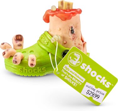 Від ZURU, упаковка з 2 шт. , капсули-сюрпризи для хлопчиків віком від 3 років, серія веселих мініатюр, серія іграшок Gross 2, 2 капсули, 5 Surprise Mega Gross Minis