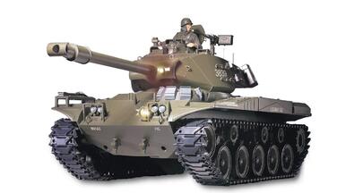 Радіокерований танк Heng Long Walker Bulldog M41, масштаб 116, з димом та звуком