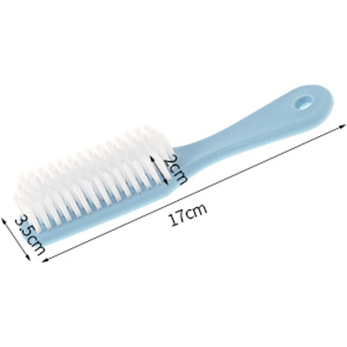 Щітка для взуття, Чоботи Щітка для взуття Побутова хімка Спортивне взуття Чистка взуття Міцні пластикові інструменти для прання (колір випадковий колір Синій