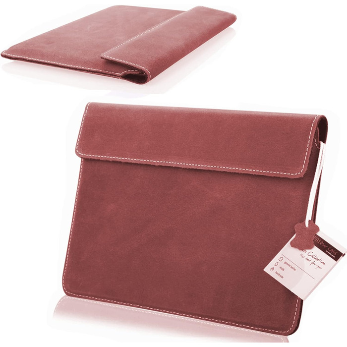 Шкіряний чохол для ноутбука MOELECTRONIX REAL підходить для Dell Latitude 5320 захисний шкіряний чохол Slim Tab з магнітним застіб