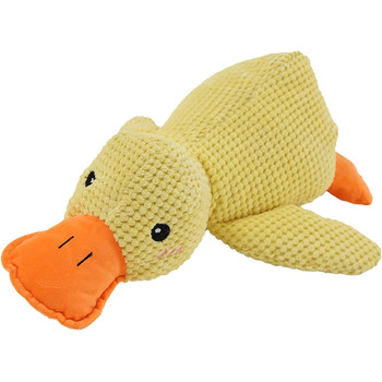 Заспокійлива качка для собак, іграшка для собак Calming Duck Іграшка Duck Toy for Calming Puppies - Duck, Soft Plush Dog Squeaky Toy for Chewing, Creative Plush Dog Toys for g