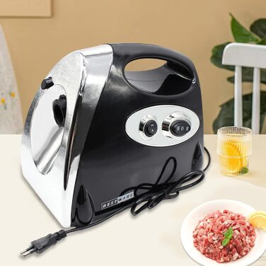 Електрична м'ясорубка 2800 Вт 220В автоматична м'ясорубка з нержавіючої сталі з насадкою для фаршу для ковбас та насадкою для соси