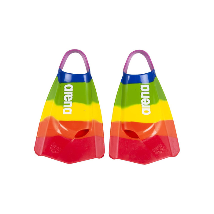 Ласти для тренувань з плавання ARENA Powerfin Pro II, ласти для дорослих, 100 силіконові, зручні короткі ласти для басейнів 11-12 років, EU Arena Pride